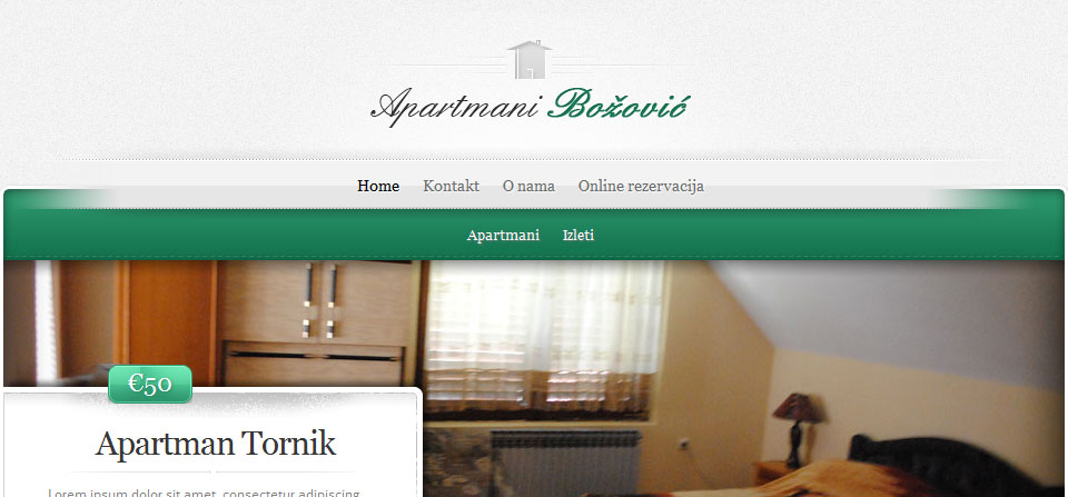 Apartmani Bozovic