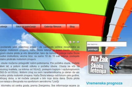 AirŽak škola letenja